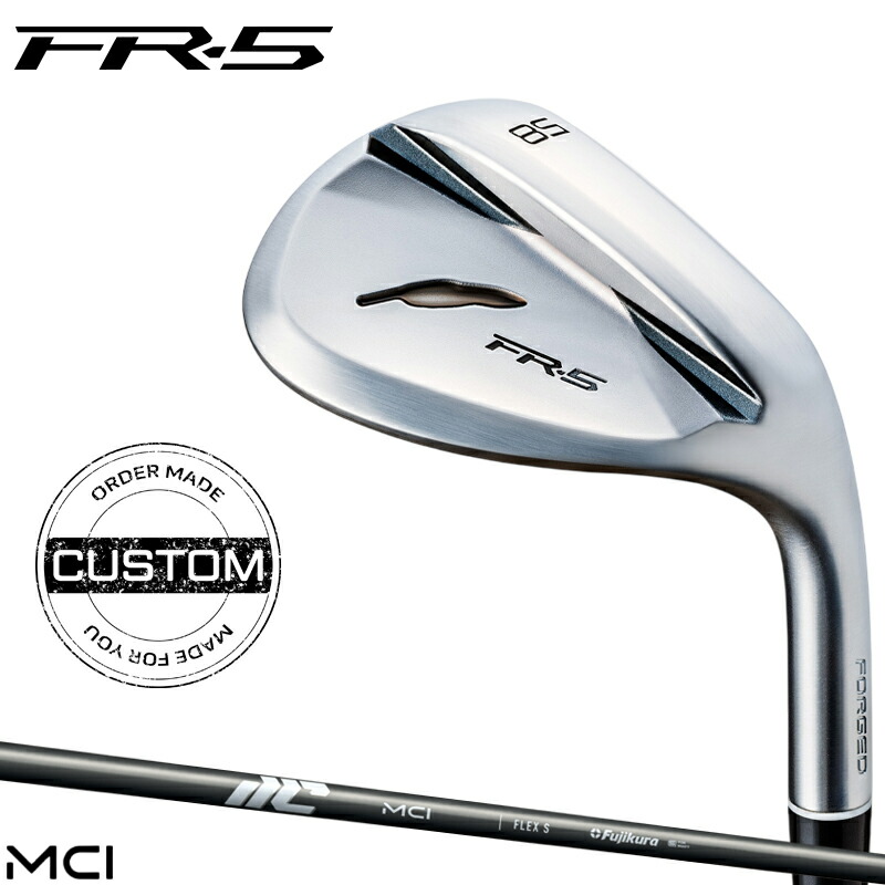 【受注生産】【正規品】 右打用 フォーティーン FR-5 ウェッジ パールサテン フジクラ MCI 装着 カスタムオーダー FOURTEEN FR5 シルバー Fujikura New MCI 2025年5月発売モデル