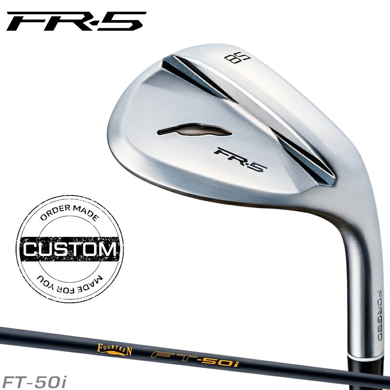 【受注生産】【正規品】 右打用 フォーティーン FR-5 ウェッジ パールサテン FT-50i カスタムオーダー FOURTEEN FR5 シルバー FT50i 2025年5月発売モデル｜アトラクトゴルフ 店 19,536円