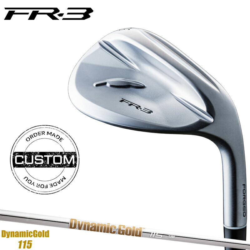 【受注生産】【正規品】 右打用 フォーティーン FR-3 ウェッジ パールサテン ダイナミックゴールド 115 カスタムオーダー FOURTEEN FR3 シルバー DG115 2026年4月発売モデル｜アトラクトゴルフ 店
