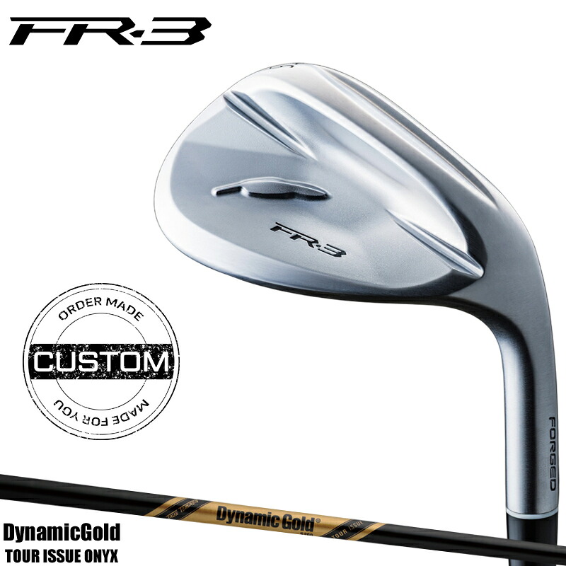 【受注生産】【正規品】 右打用 フォーティーン FR-3 ウェッジ パールサテン ダイナミックゴールド ツアーイシュー オニキスブラック カスタムオーダー FOURTEEN FR3 シルバー DGEXTIONYX 2026年4月発売モデル|アトラクトゴルフ 店