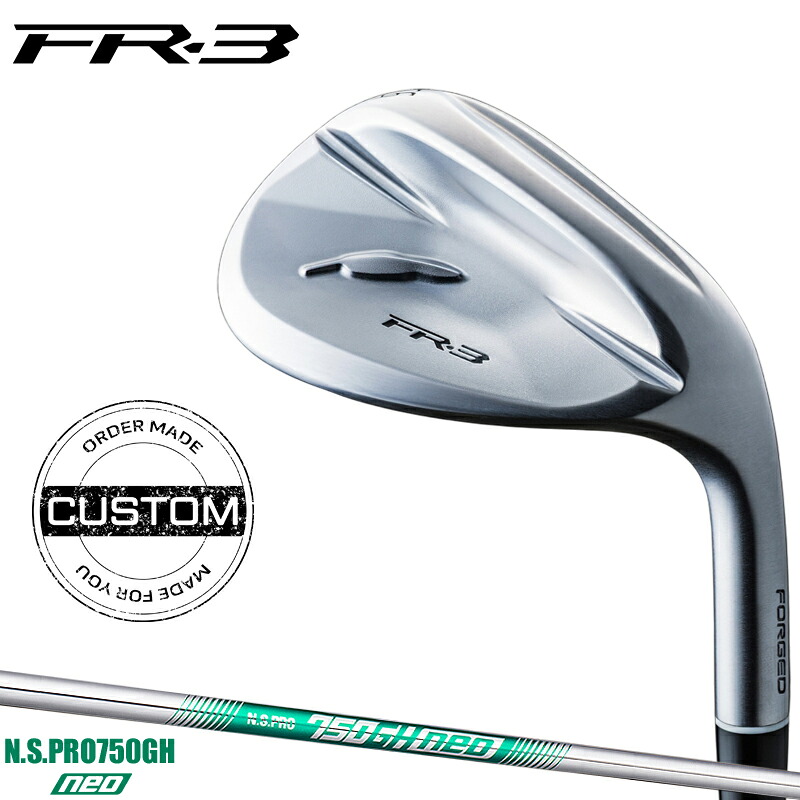 【受注生産】【正規品】 右打用 フォーティーン FR-3 ウェッジ パールサテン NSプロ 750GH ネオ カスタムオーダー FOURTEEN FR3 シルバー N.S.PRO750GH neo 2026年4月発売モデル