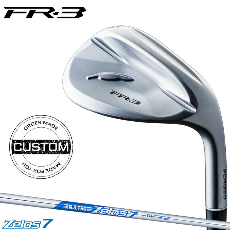 【受注生産】【正規品】 右打用 フォーティーン FR-3 ウェッジ パールサテン NSプロ ゼロス7 カスタムオーダー FOURTEEN FR3 シルバー N.S.PRO Zelos7 2026年4月発売モデル