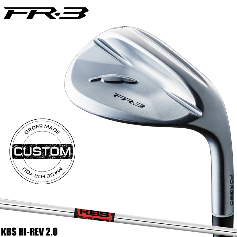 【受注生産】【正規品】 右打用 フォーティーン FR-3 ウェッジ パールサテン KBS ハイレブ 2.0 カスタムオーダー FOURTEEN FR3 シルバー KBS Hi-REV 2.0 2026年4月発売モデル 20,306円