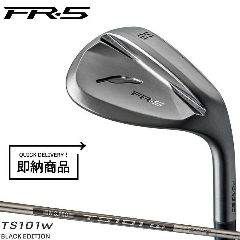 【即納】【正規品】 右打用 フォーティーン FR-5 ウェッジ ダイアモンドブラックサテン TS-101w 通常生産品 FOURTEEN FR5 黒 TS101w 2025年5月発売
