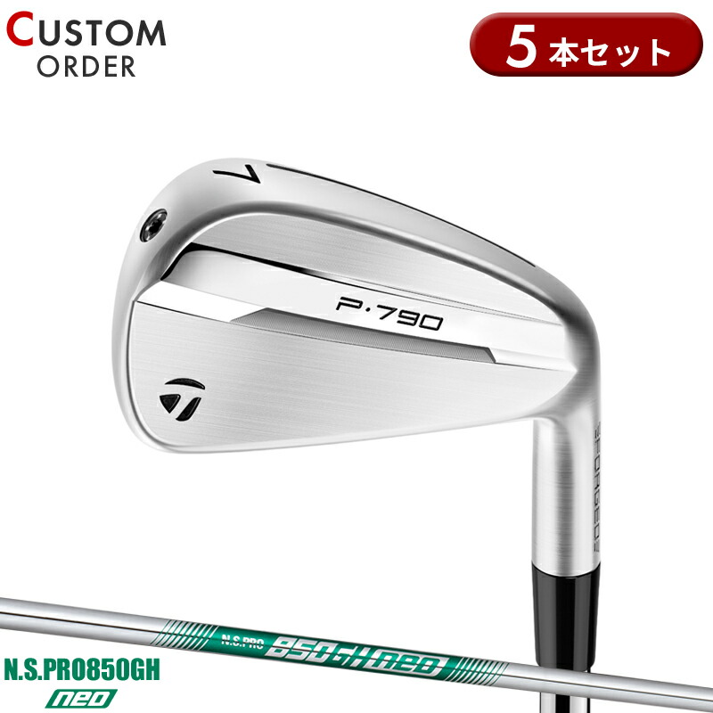 TaylorMade テーラーメイド P790 2017 #P〜#5 6本 TaylorMade テーラーメイド P790 アイアン5本セット(#6-PW) N.S.