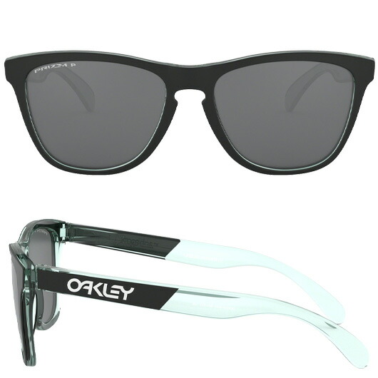 新品 あす楽対応 オークリー 送料無料 安心のoakley正規商品販売店 あす楽対応 オークリー Frogskins Crystalline 眼鏡 サングラス Collection プリズムブラックポラライズド 偏光レンズ Crystalline Oo9245 8554 アジアフィット Oakley サングラス フロッグスキン