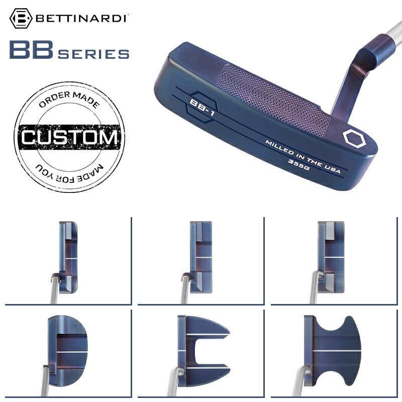 【受注生産】【正規品】 右打用 ベティナルディ BBシリーズ パター BETINARDI BB1/BB8W/BB28/BB49/BB6.0/BB7.0 2026年3月発売|アトラクトゴルフ 店