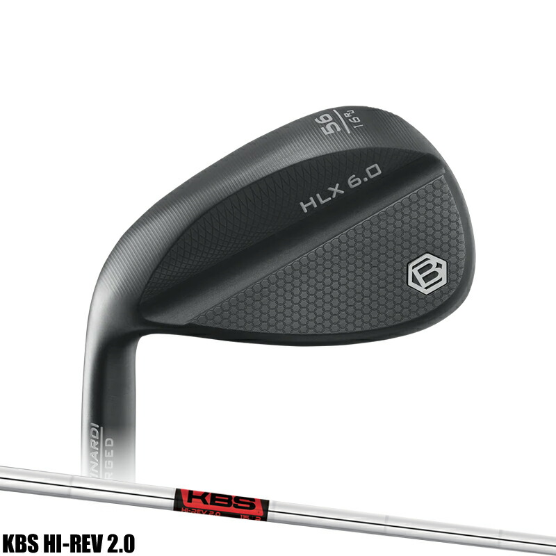 【受注生産】【正規品】 左打用 ベティナルディ HLX 6.0 フォージドウェッジ グラファイト PVD 仕上げ KBS ハイレブ2.0 スチールシャフト BETINARDI HLX6.0 FORGED WEDGE GRAPHITE PDV KBS TOUR HI-REV2.0
