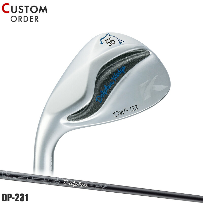 【受注生産】【正規品】 左打用 キャスコ ドルフィンウェッジ DW-123 クロムメッキ仕上げ DP-231 装着 カスタムオーダー KASCO DOLPHINWEDGE DW123 レフティー DP231 17,820円