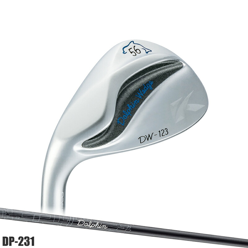 【取寄】【正規品】 左打用 キャスコ ドルフィンウェッジ DW-123 クロムメッキ仕上げ DP-231 カーボンシャフト KASCO DOLPHINWEDGE DW123 左打用 レフティー DP231｜アトラクトゴルフ 店
