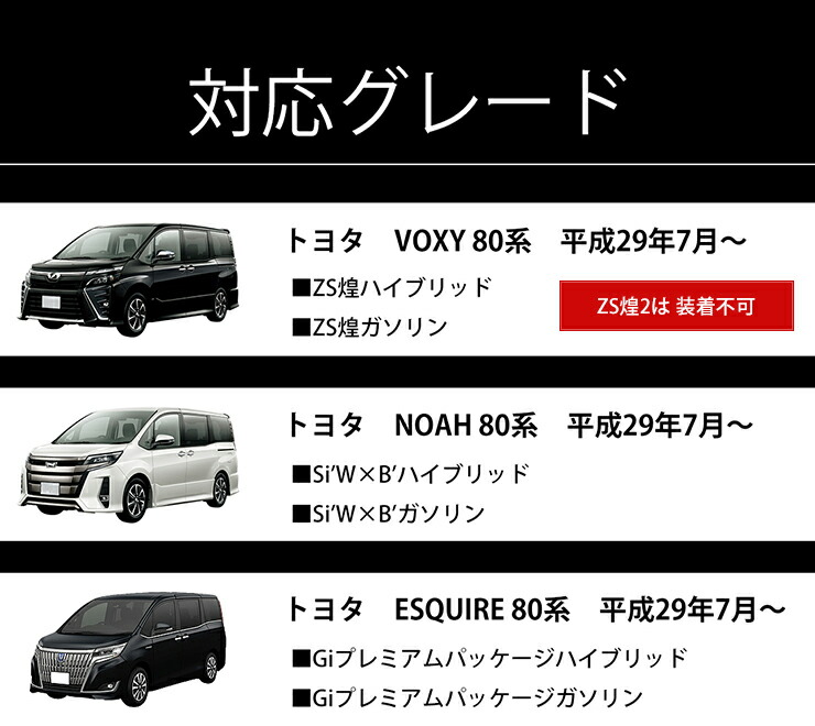 80系 ノア ヴォクシー エスクァイア 純正led車専用ルームランプセット ユニット預かり 煌 W B Giプレミアムパッケージ 特別仕様車 ルームランプ Napierprison Com