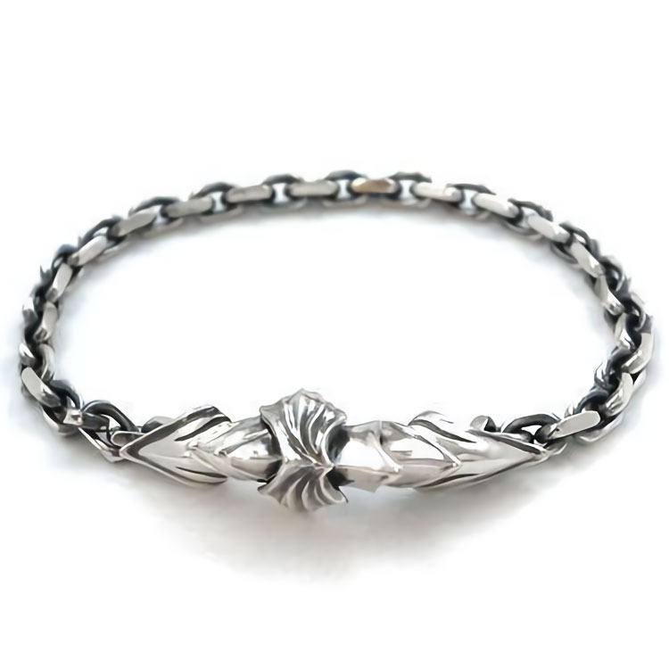 ブレスレット シルバーブレス シルバーアクセサリー シルバー925 鎧 大人アクセ D.four・ディーフォー DF-025