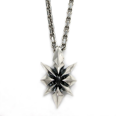シルバーペンダント シルバーアクセサリー シルバー925 ダイオプサイト×シルバーペンダント 大人アクセ D.four・ディーフォー DF-009|06XY 店