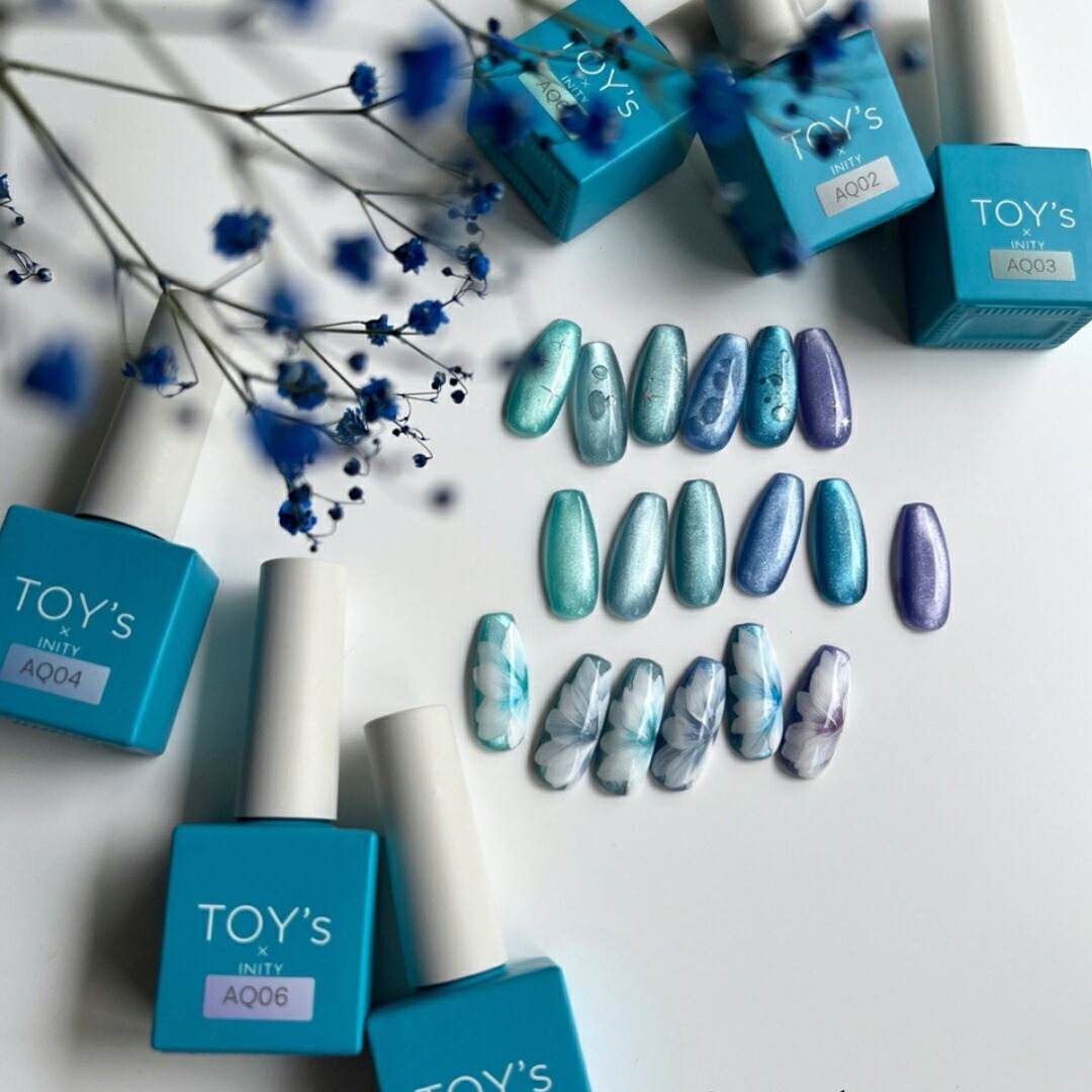 トイズ アクアマグコレクション 6色セット TOY's × INITY アクアマグ T-AQST6 6色セット | Nail Labo