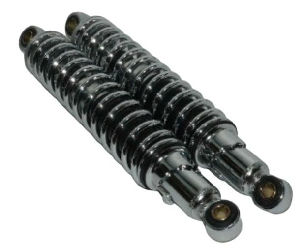 RFY(アールエフワイ) リアサス 細巻き325 mm メッキ メッキ /00-1429 KH250 W650 SR400 GT380 GS400