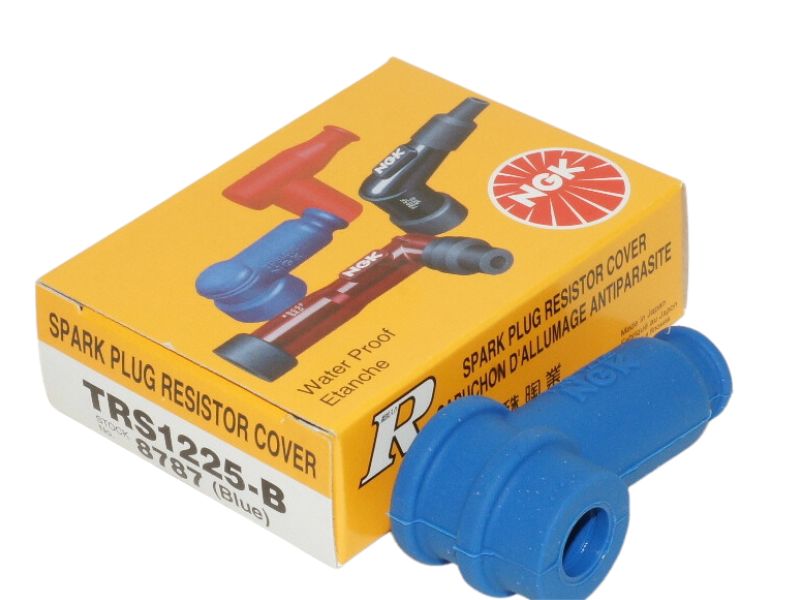 NGKプラグキャップ TRS1225-B 8787 Spark Plug Resistor Cover/59-4431 RS250R('84-) NSR500V('96-'01)