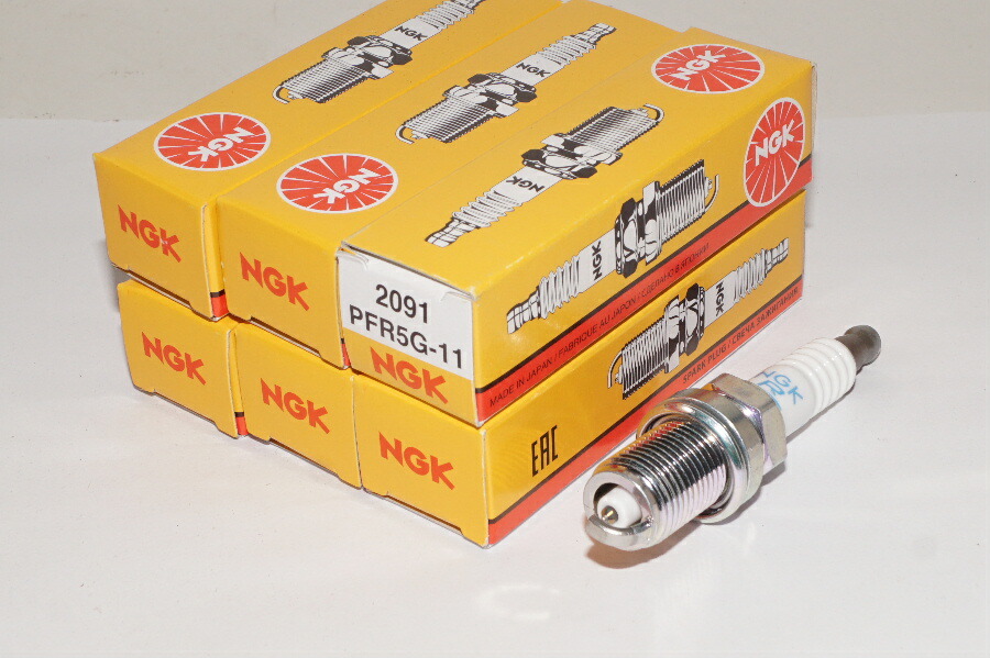 日産 NISSAN レパード LOPARD JMY33 VQ25DE H9.10-H11.6 用 NGK PFR5G-11 2091 ★6X-3461 プラグ品番 スパークプラグ