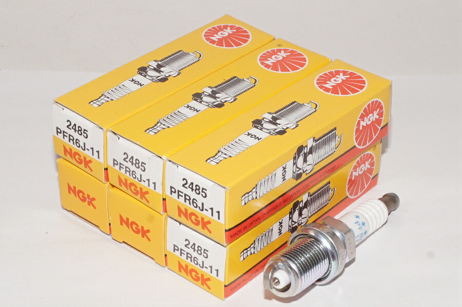 NGK PFR6J-11 2485 一体形 x6本 エヌジーケー 日本特殊陶業 Spark plug/6X-2611 GTO Z15A Z16A GTO Z16A デリカスペースギア DELICA SPACE GEAR PB6W PD6W PF6W