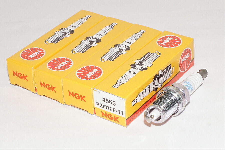 NGK PZFR6F-11 4566 一体形 x4本 エヌジーケー 日本特殊陶業 Spark plug/4X-2658｜138OnlineShop