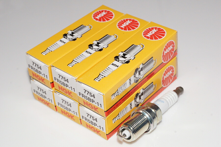 NGK FR5BP-11 7754 一体形 x6本 エヌジーケー 日本特殊陶業 Spark plug/6X-3440｜138OnlineShop