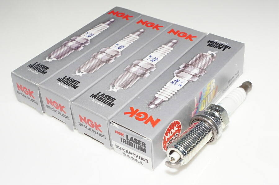 しらきなくる 楽天市場】NGK DILKAR7H11GS 96964 一体形 x4本 エヌジーケー 日本特殊