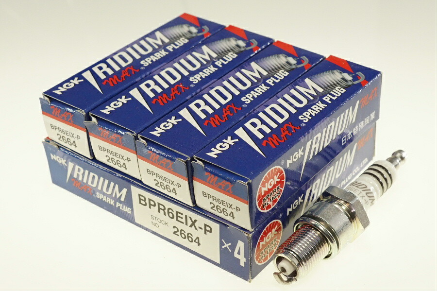 NGK BPR6EIX-P 2664 分離形 x8本 エヌジーケー 日本特殊陶業 Spark plug/8X-2363 ルーテシア E-57F3PQ ルーテシア E-57F3P ラグナ E-56F3R R19 E-B532 R19 E-L532