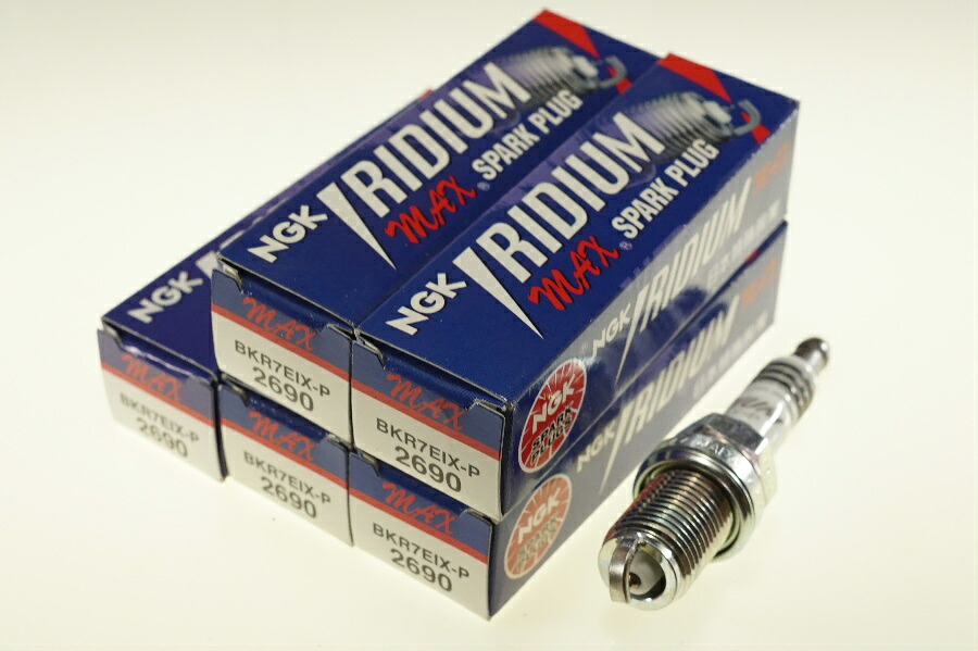 NGK BKR7EIX-P 2690 ポンチカシメ x5本 エヌジーケー 日本特殊陶業 Spark plug/5X-2353 FTO DE3A FTO DE3A エキシージ - エキシージ - インプレッサ IMPREZA GDB GGB