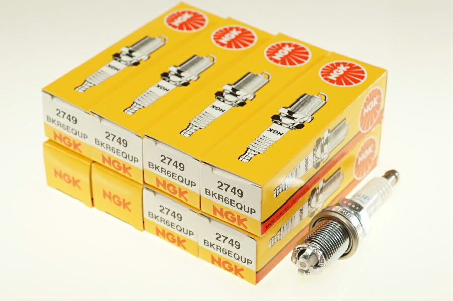 6X-0275/NGK BKR6EQUP 13199 一体形 白金プラグ(4極セ バイク 6X-0275/NGK BKR6EQUP 13199 一体形 白金プラグ(4極セ
