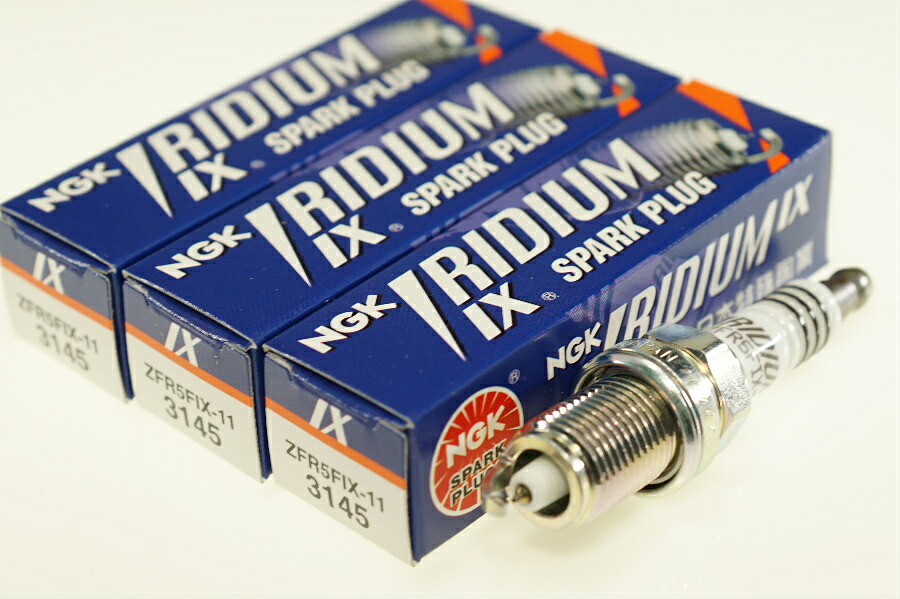 NGK ZFR5FIX-11 3145 ポンチカシメ x3本 エヌジーケー 日本特殊陶業 Spark plug/3X-2400 アストラ アストラ アストラ アストラ ジープ パトリオット｜138OnlineShop