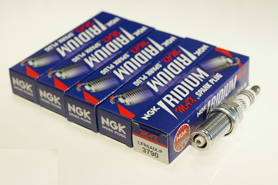 NGK LFR6AIX-P 3790 ポンチカシメ x5本 エヌジーケー 日本特殊陶業 Spark plug/5X-2383 1007 ABA-A08NFU 1007 GH-A8NFU 307 GH-T5NFU 307 GH-3EHNFU 307 GFT5NFU