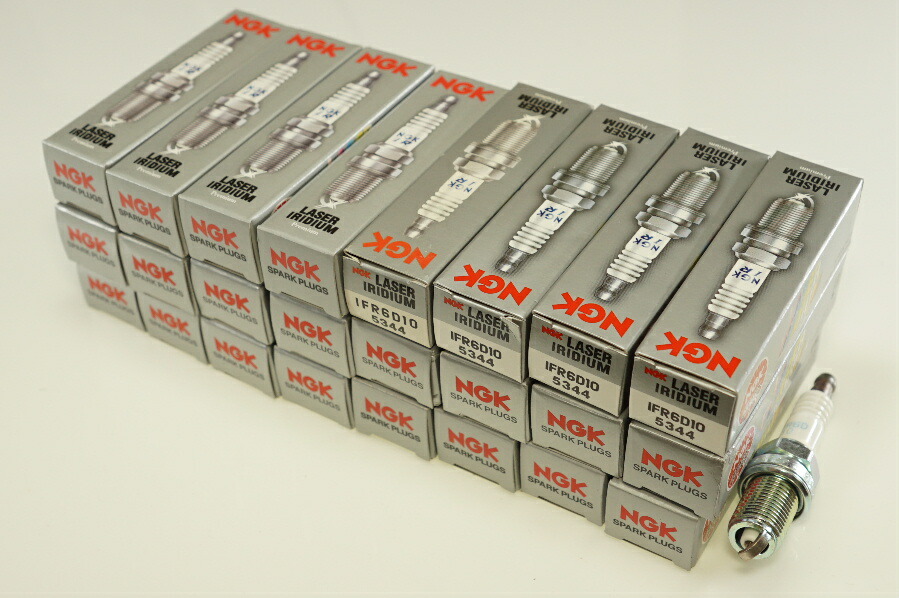 NGK IFR6D10 5344 一体形 x24本 エヌジーケー 日本特殊陶業 Spark plug/EX-2294 SLK230 SLK230 CLK200 C200 C200|138OnlineShop