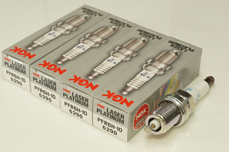 サーブ SAAB 9-5 GF-EB235 B235 2002.2-2003.11 用 NGK PFR6H-10 6290 ★4X-2609 プラグ品番 スパークプラグ｜138OnlineShop