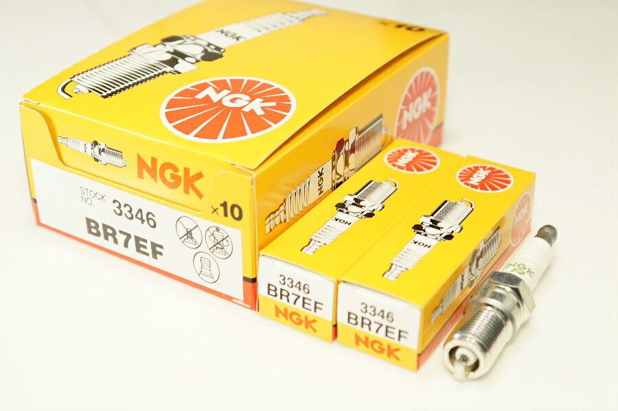 NGK BR7EF 3346 一体形 x12本 エヌジーケー 日本特殊陶業 Spark plug/BX-0813 ディムラー XJ12｜138OnlineShop