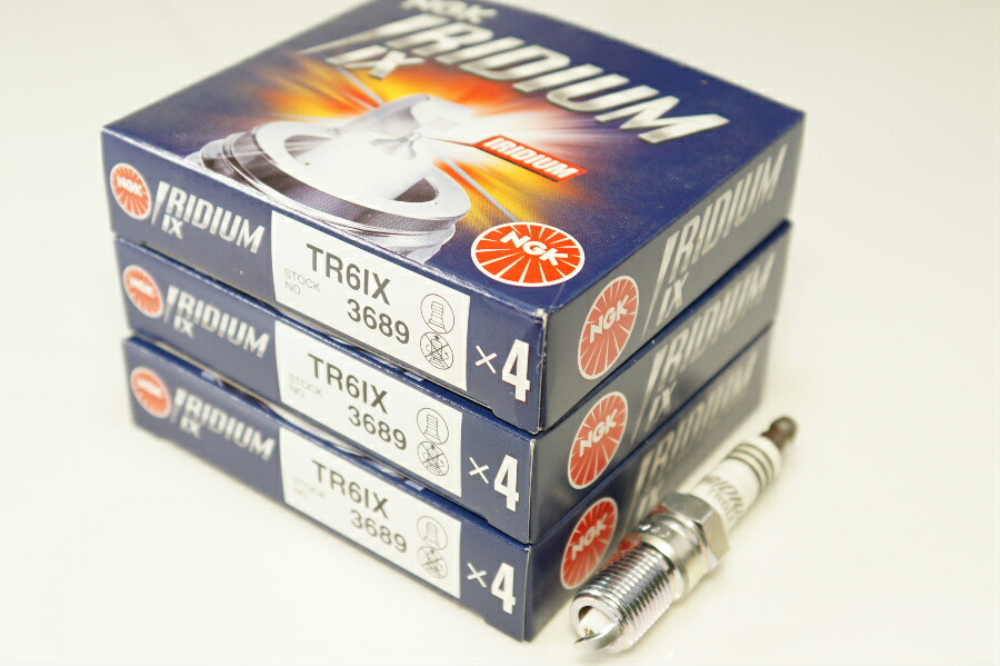 NGK TR6IX 3689 一体形 x12本 エヌジーケー 日本特殊陶業 Spark plug/BX-2394 21 E-L48L KA GF-WFOBJ4 XJR-S E-JES
