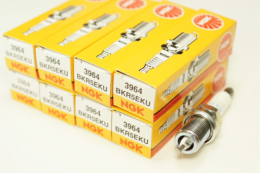 NGK BKR5EKU 3964 一体形 x8本 エヌジーケー 日本特殊陶業 Spark plug/8X-0236 パサートワゴン E-3AAAA パサート E-3AAAA ゴルフ E-1HAAA コラード E-20ABV ヴェント E-1HAAA