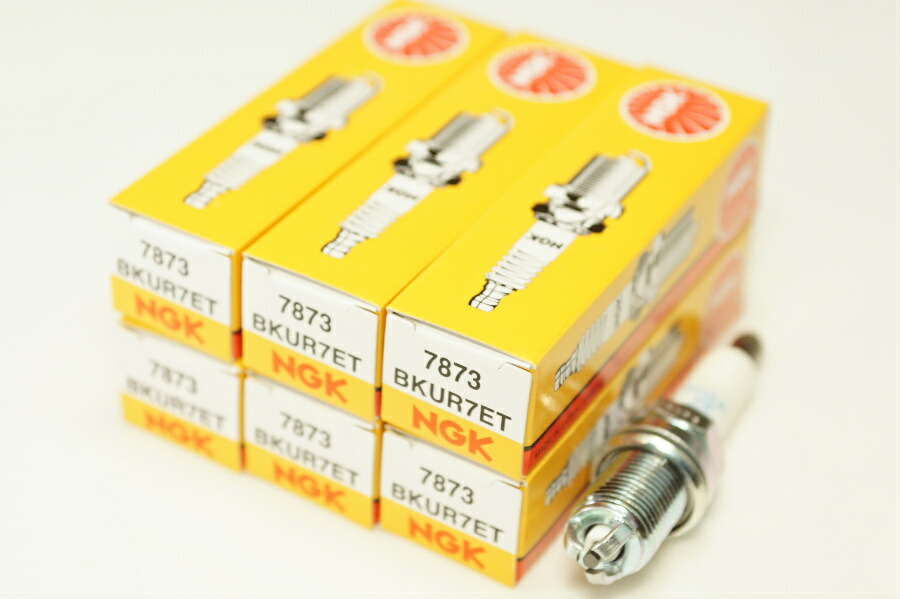 NGK BKUR7ET 7873 一体形 x6本 エヌジーケー 日本特殊陶業 Spark plug/6X-0325 コラード E-509A クーペ E-8B7A アルピーヌ E-D503