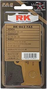 RK ブレーキパッド RK-862 FA5 FIBE ALLOY/00-5449 CB1300SF ZX7RR ライトニング サンダーボルト NISSAN 6 POT