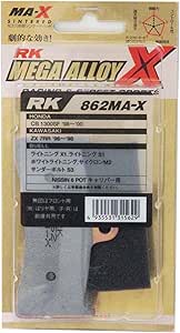 RK ブレーキパッド RK-862 MA-X MEGA ALLOY X MAX メガアロイ/00-5510 CB1300SF ZX7RR ライトニング サイクロンM2 サンダーボルト
