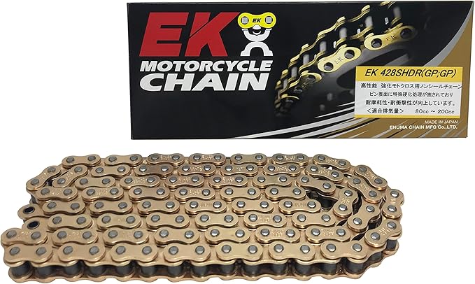 シール 楽天市場】EKノンシール エヌマ 428-150 チェーン 428SHDR ゴールド