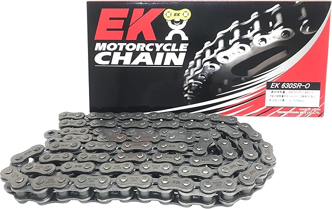 EKシール エヌマ 630-92 チェーン 630SR-O スチール 92L MLJ カシメジョイント/00-9063 630SR-O-92スチール｜138OnlineShop