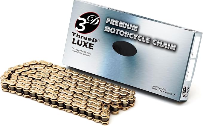 ThreeD エヌマ 520-140 チェーン 520L/3D ゴールド 140L MLJ カシメジョイント/00-9594 520L/3D(GP;GP)P\u003dGP-140ゴールド 19,878円