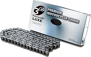 ThreeD エヌマ 525-138 チェーン 525L/3D シルバー 138L MLJ カシメジョイント/00-9655 525L/3D(CR;-)-138シルバー｜138OnlineShop 21,478円