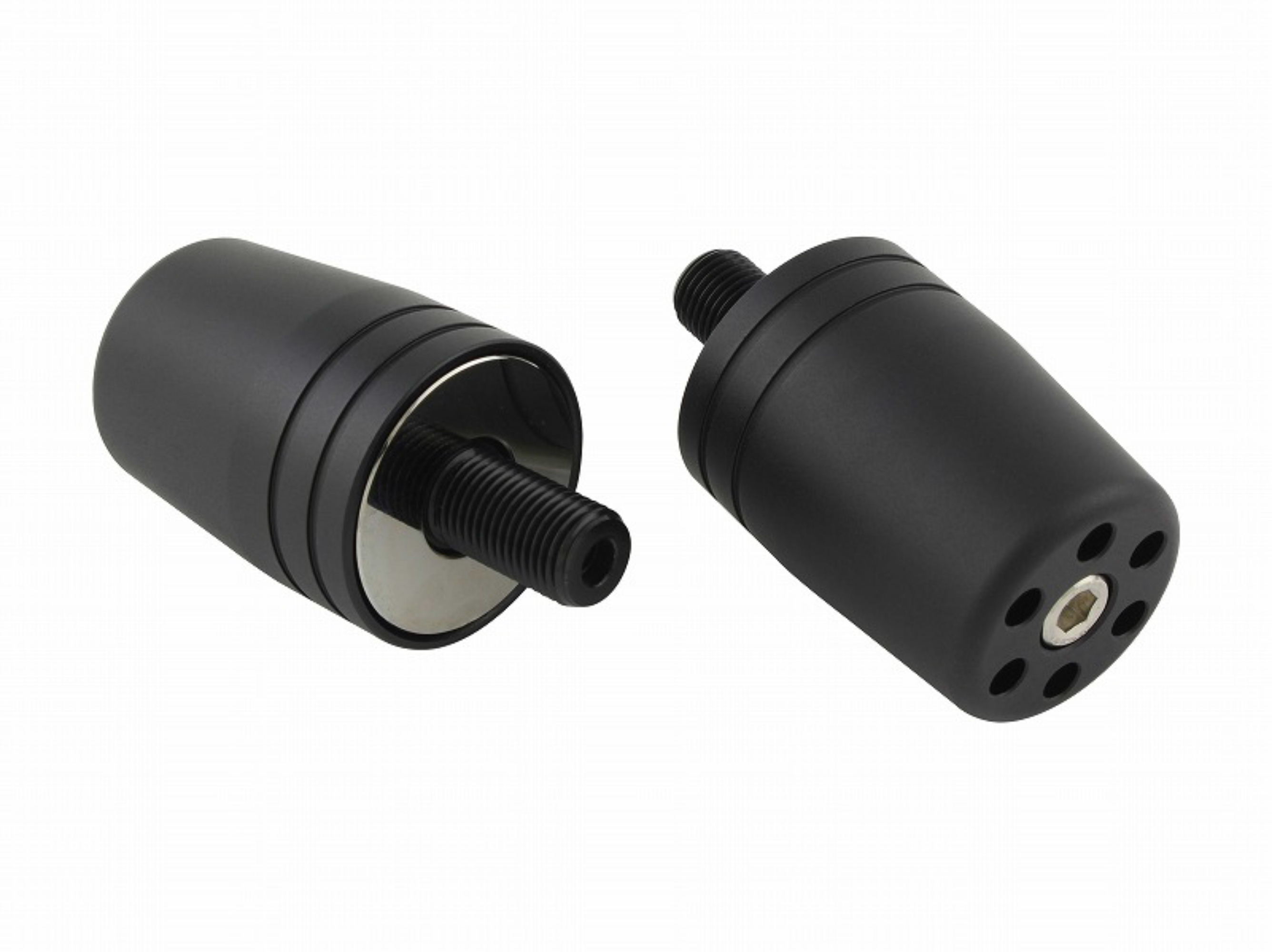 バーエンド スズキ マットブラック Hasndlebar End Weights/00-3376|138OnlineShop