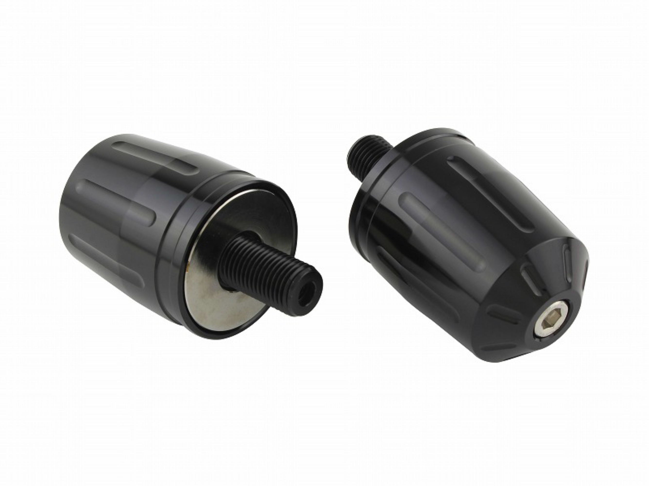 バーエンド スズキ T2 ブラック Hasndlebar End Weights/00-3478