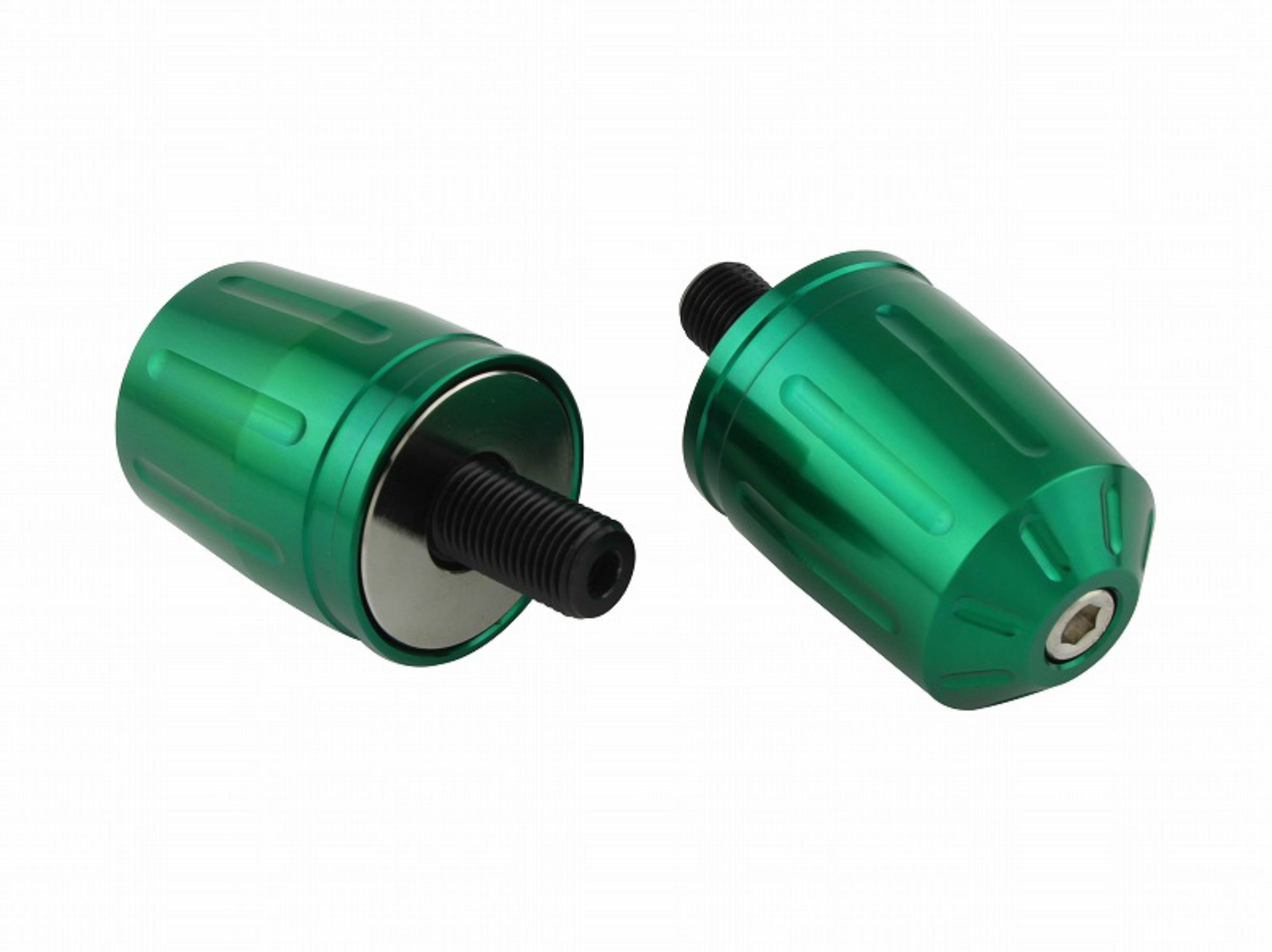 バーエンド スズキ T2 ダークグリーン Hasndlebar End Weights/00-3479|138OnlineShop