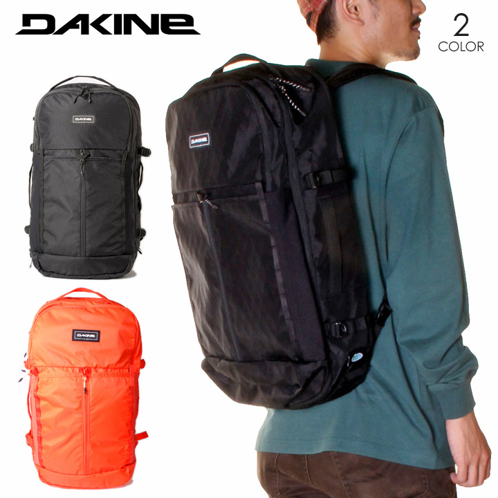 バッグ 38l リュックサック メンズバッグ Bag バックパック バック ロゴ プチ旅にぴったり Dakine サーフ 旅行バック あす楽 土日営業 サーフィン Bagpack メンズ ダカイン リュック バックパック メンズ Dakine ダカイン バック 旅行 一泊二日 オレンジ ブラック