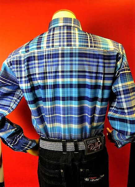 楽天市場 セール６０ ｏｆｆ 春夏アウトレット現品限り品 カプリ Capri カジュアルシャツ メンズ ブランド イタリア製生地 メンズファッション カプリ服 イタリア製生地シャツ ブルー フォーシーズン ギャラリー