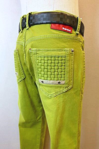 楽天市場 セール５０ ｏｆｆ バラシ Barassi ジーンズ 秋冬アウトレット現品限り品 メンズウェア ボトムス ストレッチデニム バラシ服 イントレチャートストレッチカラージーンズ グリーン フォーシーズン ギャラリー
