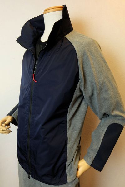 【セール50%OFF】 ジーノ 【トラックジャケット】【秋冬アウトレット現品限り品】【メンズウェア】【リモンタ】【ジーノ服】 切り替えトラックジャケット ネイビー gino|フォーシーズン・ギャラリー