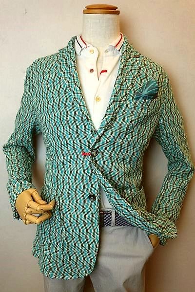 数量は多 楽天市場 Bob ボブ ニットジャケット ２０２１春夏新作 イタリア製 メンズウェア Bob服 デザイン織り柄ニットジャケット グリーン フォーシーズン ギャラリー 限定製作 Satkarflorida Com